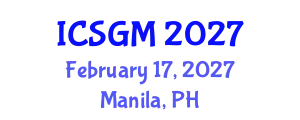 International Conference on Sociology, Gender and Media (ICSGM) February 17, 2027 - Manila, Philippines