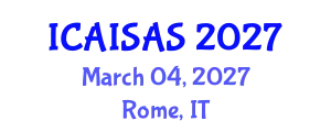 International Conference on Accounting Information Systems and Accounting Software (ICAISAS) March 04, 2027 - Rome, Italy