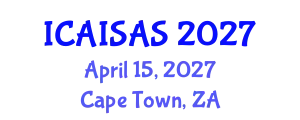 International Conference on Accounting Information Systems and Accounting Software (ICAISAS) April 15, 2027 - Cape Town, South Africa
