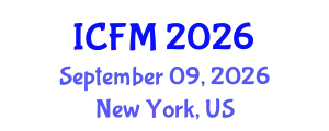 International Conference on Fracture Mechanics (ICFM) September 09, 2026 - New York, United States