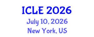 International Conference on Literacy and Education (ICLE) July 10, 2026 - New York, United States