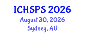International Conference on Humanities, Social and Political Sciences (ICHSPS) August 30, 2026 - Sydney, Australia
