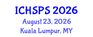 International Conference on Humanities, Social and Political Sciences (ICHSPS) August 23, 2026 - Kuala Lumpur, Malaysia