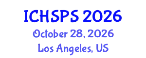 International Conference on Humanities, Social and Political Sciences (ICHSPS) October 28, 2026 - Los Angeles, United States