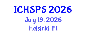 International Conference on Humanities, Social and Political Sciences (ICHSPS) July 19, 2026 - Helsinki, Finland