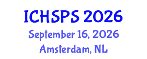 International Conference on Humanities, Social and Political Sciences (ICHSPS) September 16, 2026 - Amsterdam, Netherlands
