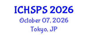 International Conference on Humanities, Social and Political Sciences (ICHSPS) October 07, 2026 - Tokyo, Japan