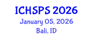 International Conference on Humanities, Social and Political Sciences (ICHSPS) January 05, 2026 - Bali, Indonesia
