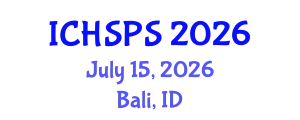 International Conference on Humanities, Social and Political Sciences (ICHSPS) July 15, 2026 - Bali, Indonesia
