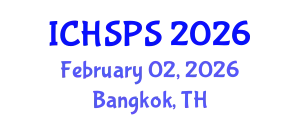 International Conference on Humanities, Social and Political Sciences (ICHSPS) February 02, 2026 - Bangkok, Thailand