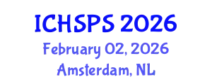 International Conference on Humanities, Social and Political Sciences (ICHSPS) February 02, 2026 - Amsterdam, Netherlands