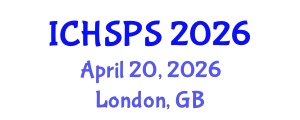 International Conference on Humanities, Social and Political Sciences (ICHSPS) April 20, 2026 - London, United Kingdom