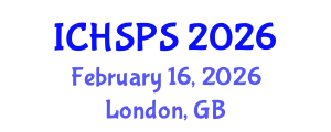 International Conference on Humanities, Social and Political Sciences (ICHSPS) February 16, 2026 - London, United Kingdom
