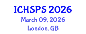 International Conference on Humanities, Social and Political Sciences (ICHSPS) March 09, 2026 - London, United Kingdom