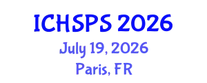 International Conference on Humanities, Social and Political Sciences (ICHSPS) July 19, 2026 - Paris, France