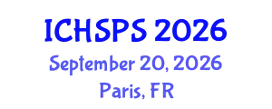 International Conference on Humanities, Social and Political Sciences (ICHSPS) September 20, 2026 - Paris, France