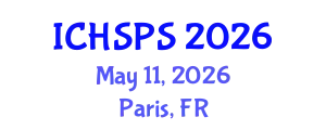 International Conference on Humanities, Social and Political Sciences (ICHSPS) May 11, 2026 - Paris, France