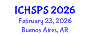 International Conference on Humanities, Social and Political Sciences (ICHSPS) February 23, 2026 - Buenos Aires, Argentina