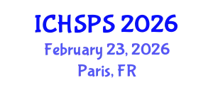 International Conference on Humanities, Social and Political Sciences (ICHSPS) February 23, 2026 - Paris, France