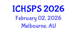 International Conference on Humanities, Social and Political Sciences (ICHSPS) February 02, 2026 - Melbourne, Australia