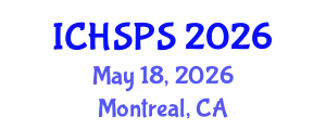 International Conference on Humanities, Social and Political Sciences (ICHSPS) May 18, 2026 - Montreal, Canada