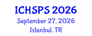 International Conference on Humanities, Social and Political Sciences (ICHSPS) September 27, 2026 - Istanbul, Turkey