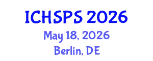 International Conference on Humanities, Social and Political Sciences (ICHSPS) May 18, 2026 - Berlin, Germany