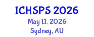 International Conference on Humanities, Social and Political Sciences (ICHSPS) May 11, 2026 - Sydney, Australia