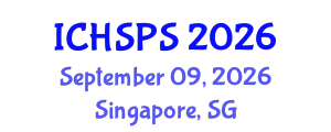 International Conference on Humanities, Social and Political Sciences (ICHSPS) September 09, 2026 - Singapore, Singapore