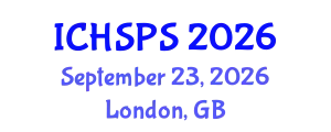 International Conference on Humanities, Social and Political Sciences (ICHSPS) September 23, 2026 - London, United Kingdom