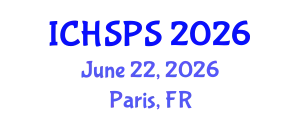 International Conference on Humanities, Social and Political Sciences (ICHSPS) June 22, 2026 - Paris, France