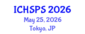 International Conference on Humanities, Social and Political Sciences (ICHSPS) May 25, 2026 - Tokyo, Japan
