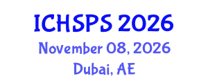International Conference on Humanities, Social and Political Sciences (ICHSPS) November 08, 2026 - Dubai, United Arab Emirates