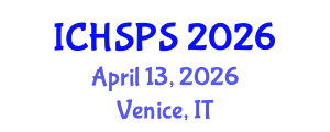International Conference on Humanities, Social and Political Sciences (ICHSPS) April 13, 2026 - Venice, Italy