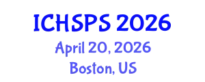 International Conference on Humanities, Social and Political Sciences (ICHSPS) April 20, 2026 - Boston, United States