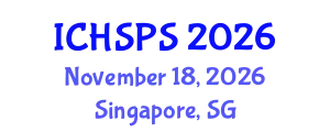 International Conference on Humanities, Social and Political Sciences (ICHSPS) November 18, 2026 - Singapore, Singapore