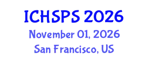 International Conference on Humanities, Social and Political Sciences (ICHSPS) November 01, 2026 - San Francisco, United States