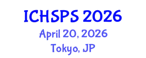 International Conference on Humanities, Social and Political Sciences (ICHSPS) April 20, 2026 - Tokyo, Japan