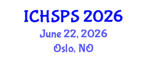 International Conference on Humanities, Social and Political Sciences (ICHSPS) June 22, 2026 - Oslo, Norway