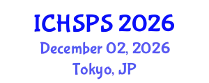 International Conference on Humanities, Social and Political Sciences (ICHSPS) December 02, 2026 - Tokyo, Japan