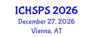 International Conference on Humanities, Social and Political Sciences (ICHSPS) December 27, 2026 - Vienna, Austria