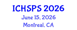 International Conference on Humanities, Social and Political Sciences (ICHSPS) June 15, 2026 - Montreal, Canada