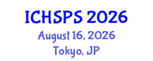 International Conference on Humanities, Social and Political Sciences (ICHSPS) August 16, 2026 - Tokyo, Japan