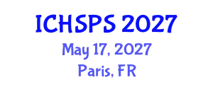 International Conference on Humanities, Social and Political Sciences (ICHSPS) May 17, 2027 - Paris, France
