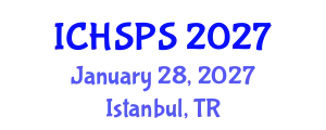 International Conference on Humanities, Social and Political Sciences (ICHSPS) January 28, 2027 - Istanbul, Turkey