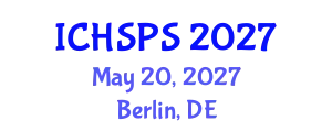 International Conference on Humanities, Social and Political Sciences (ICHSPS) May 20, 2027 - Berlin, Germany