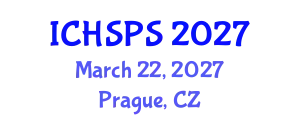 International Conference on Humanities, Social and Political Sciences (ICHSPS) March 22, 2027 - Prague, Czechia