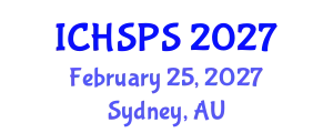 International Conference on Humanities, Social and Political Sciences (ICHSPS) February 25, 2027 - Sydney, Australia