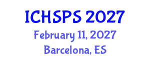 International Conference on Humanities, Social and Political Sciences (ICHSPS) February 11, 2027 - Barcelona, Spain