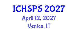International Conference on Humanities, Social and Political Sciences (ICHSPS) April 12, 2027 - Venice, Italy
